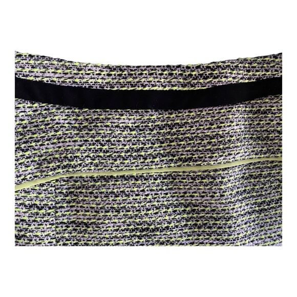 Halogen Neon and Black Tweed Woven Mini Skirt size 4 - Picture 6 of 11